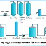 What are the key regulatory requirements for water treatment plants?