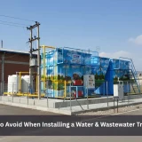 Top Mistakes to Avoid When Installing a Water & Wastewater Treatment Plant