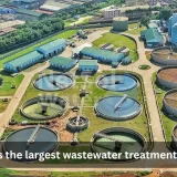 What is the largest wastewater treatment plant?