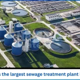 Which is the largest sewage treatment plant in India?