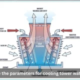What are the parameters for cooling tower water quality?