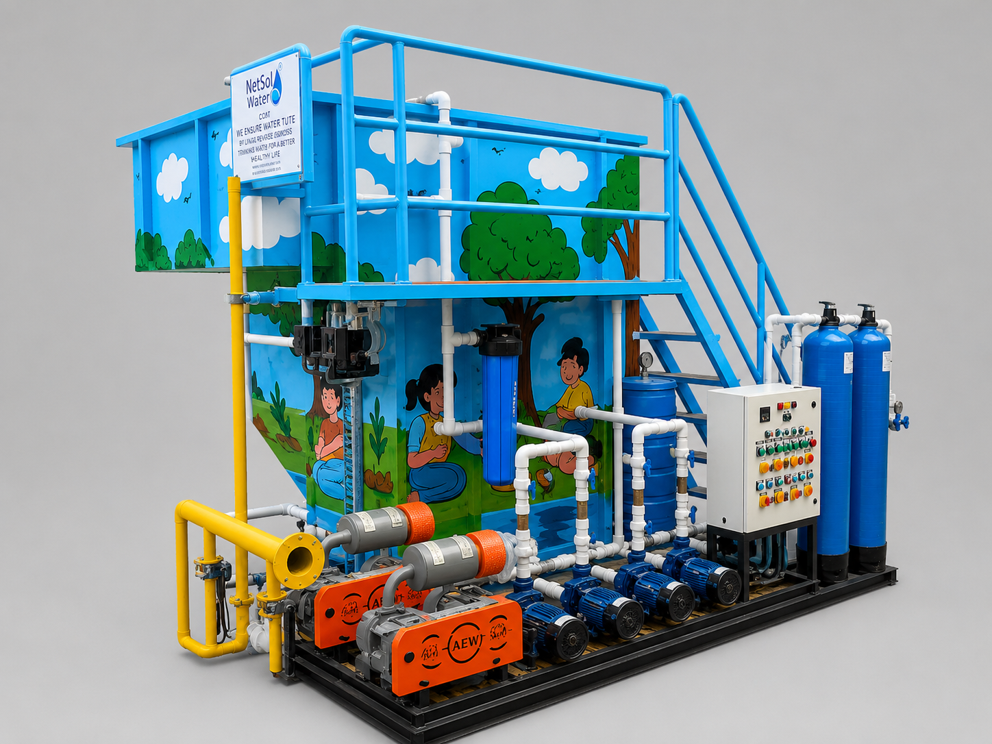 5 KLD Sewage Treatment Plant (5000 Ltrs per day STP)
