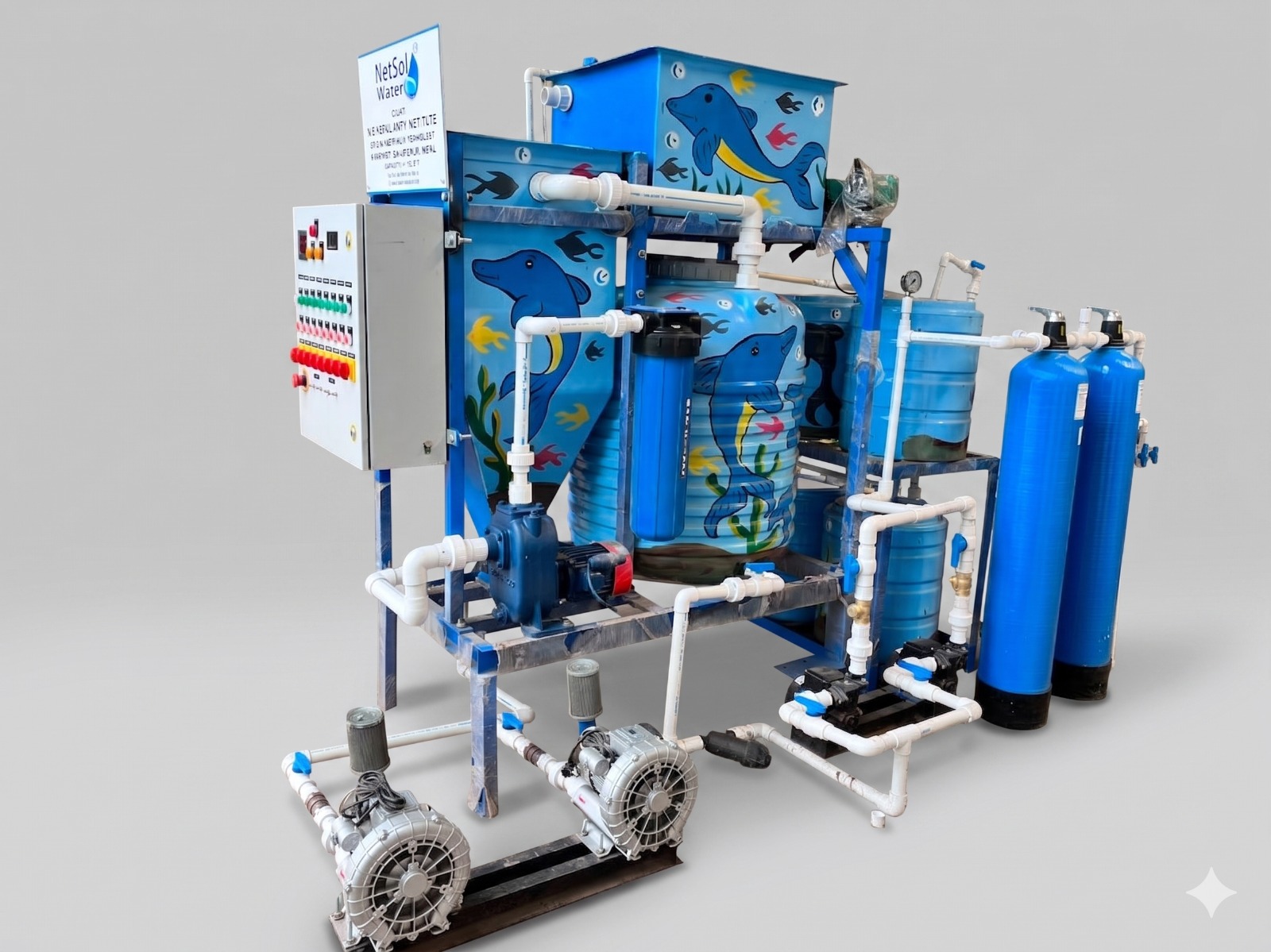 2 KLD Sewage Treatment Plant (2000 Ltrs per day STP)