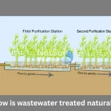 How is wastewater treated naturally?