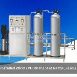 2000 LPH RO Plant Installation at NFCSF, Jasola Vihar, Delhi