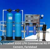 Successfully Installed 3000 LPH Commercial RO Plant at ACC Cement, Faridabad