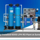 Successfully Installed 6000 LPH RO Plant at Sunwoda, Noida