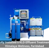 Successfully Installed 5 Kld Effluent Treatment Plant at on ‪Himalaya Wellness, Faridabad‬‬‬